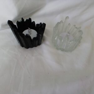 Ice Crystal Tea Light Holder
