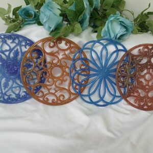 Chameleon Wall Hanging Set (4)