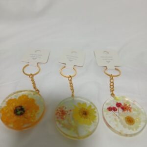 Happy Round Keychains