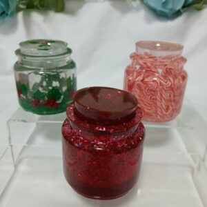 Christmas Jar with Lid