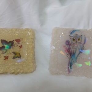 Holograph Antiqued Plaque