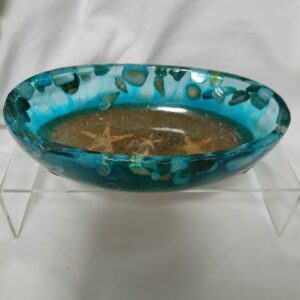 Oval Beach Shell Bowl