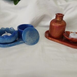 3 Piece Tea Light Set