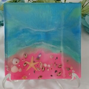 Pink Beach Wall Hanging