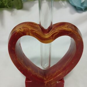 Red Heart Propogation Vase