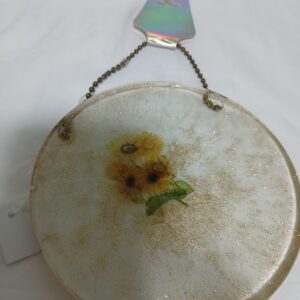 Glittery Daisy Suncatcher