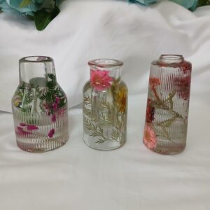 Small Clear Flower Vase