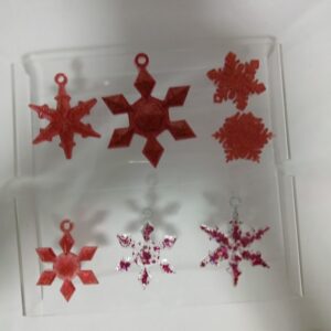 Set of 6 Snowflake Ornaments