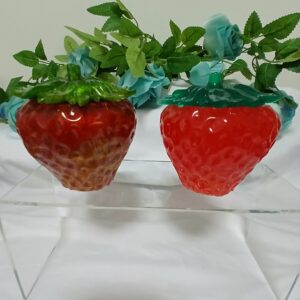 Strawberry Jar with Lid