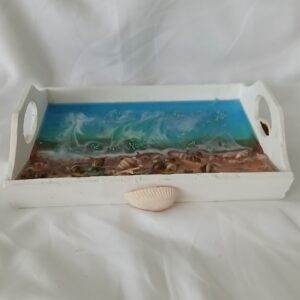 Wooden Beach Tray