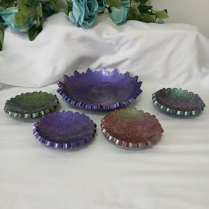 5 Piece Mandala Bowl Set