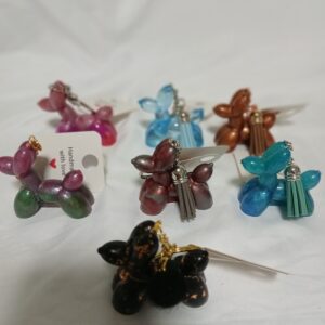 Balloon Pup Keychains