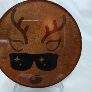 Too Cool Rudolph Plaque