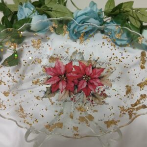 Poinsettia Tray