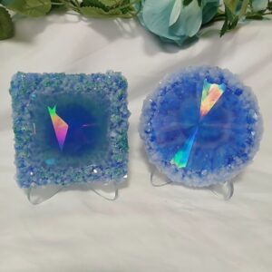 Holographic Larimar Plaque