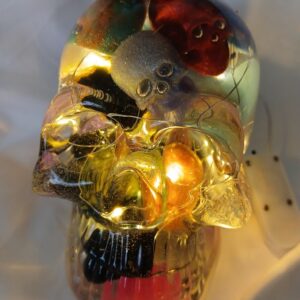 In my Head with Lights - Extra Large Skull