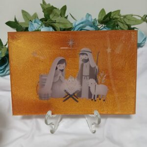 Nativity Scene Plaque