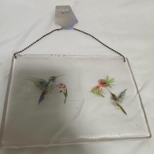 Rectangle Hummer Suncatcher