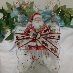 Vintage Santa Tray