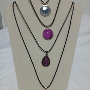 Small Petri Charm Necklace